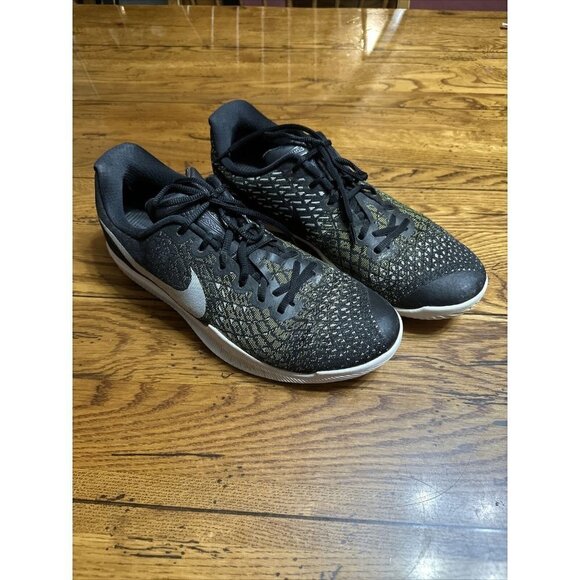 NIKE Kobe Bryant Mamba Instinct Dark Grey Dynamic Yellow Size 13 852473-017 - Picture 1 of 9